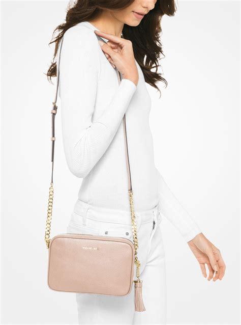 ginny bag michael kors|Ginny Leather Crossbody Bag .